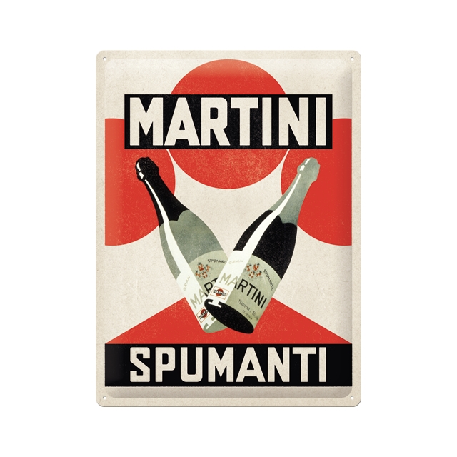 Martini - Spumanti 30x40cm Blechschild