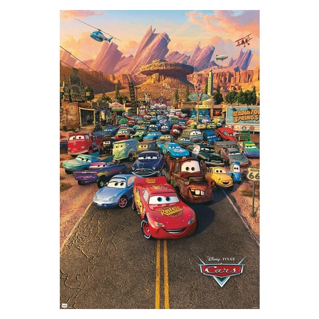 Cars Disney Pixar Poster