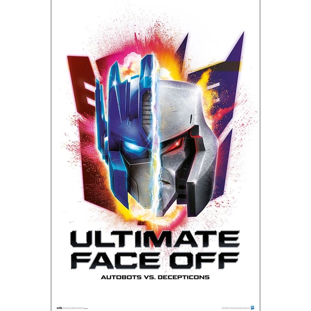 Transformers Poster Autobots vs. Decepticons Game