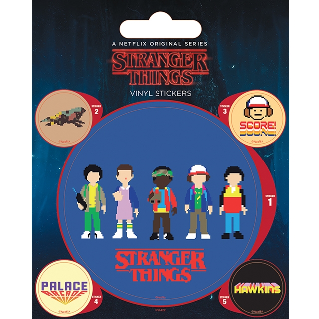 Stranger Things Arcade Sticker Pack