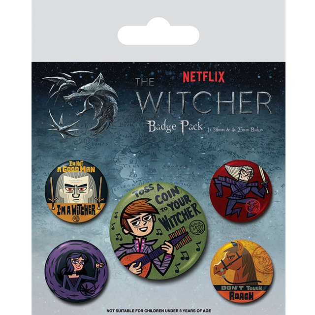 The Witcher (Slayer) Badgepack