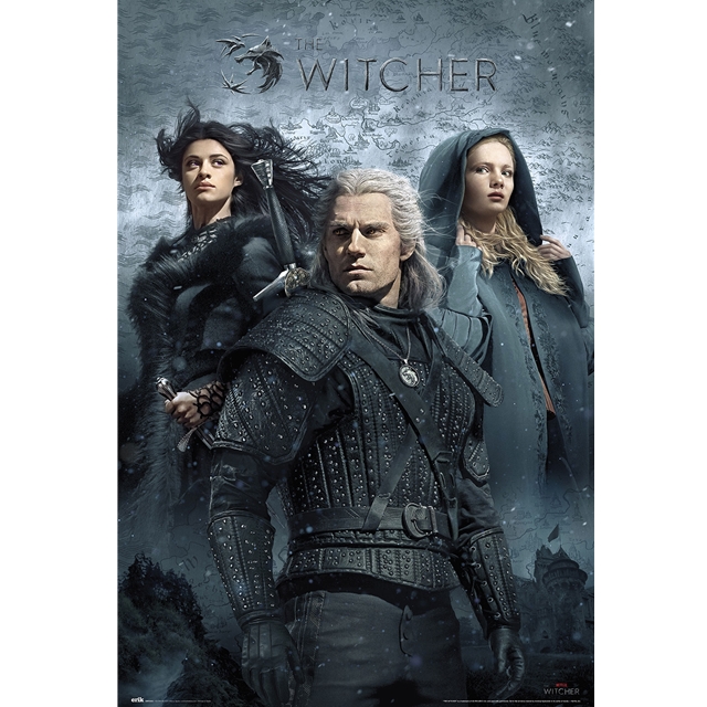 The Witcher Characters Poster