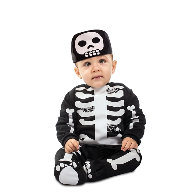 Skelett Baby Kostüm