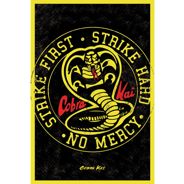 Cobra Kai Emblem Poster