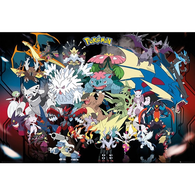 Pokémon Poster Mega