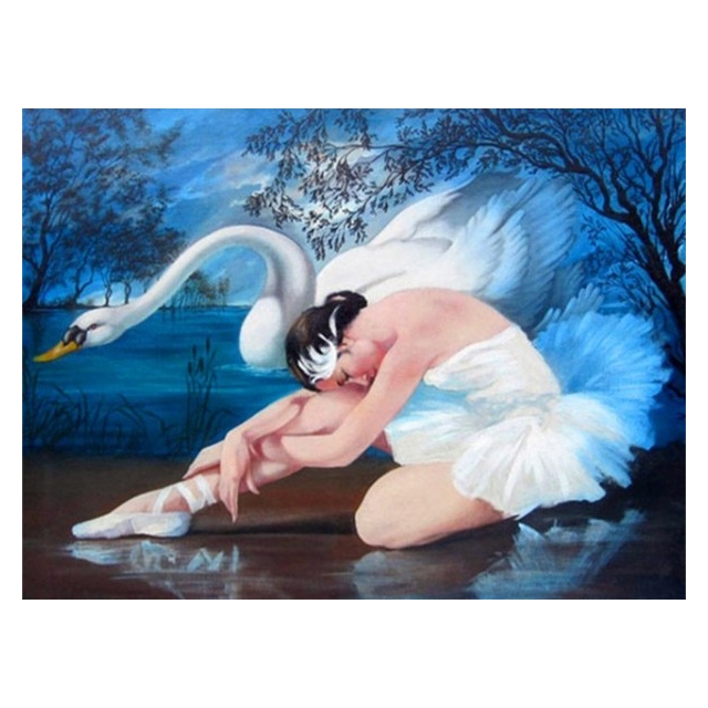 Diamond Painting (147) Swan 40x30
