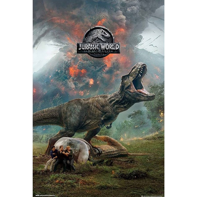 Jurassic World Poster T-Rex