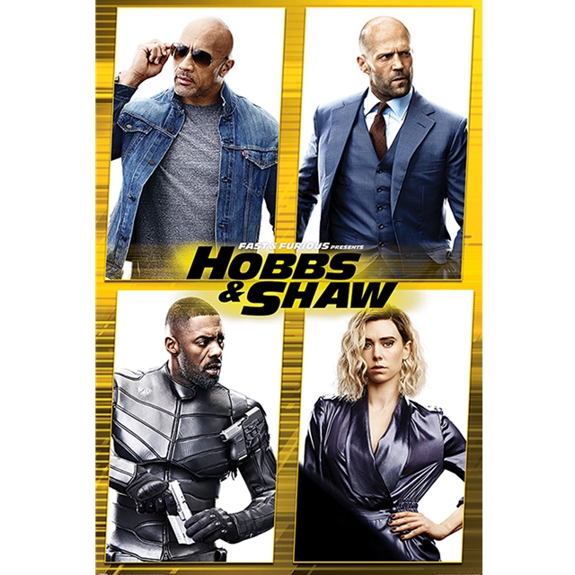 Fast & Furious - Hobbs & Shaw Poster