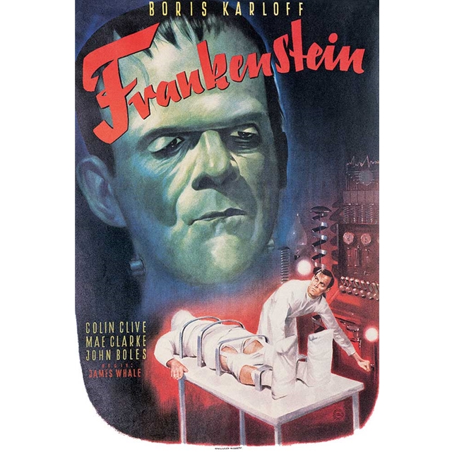 Frankenstein - Boris Karloff Poster