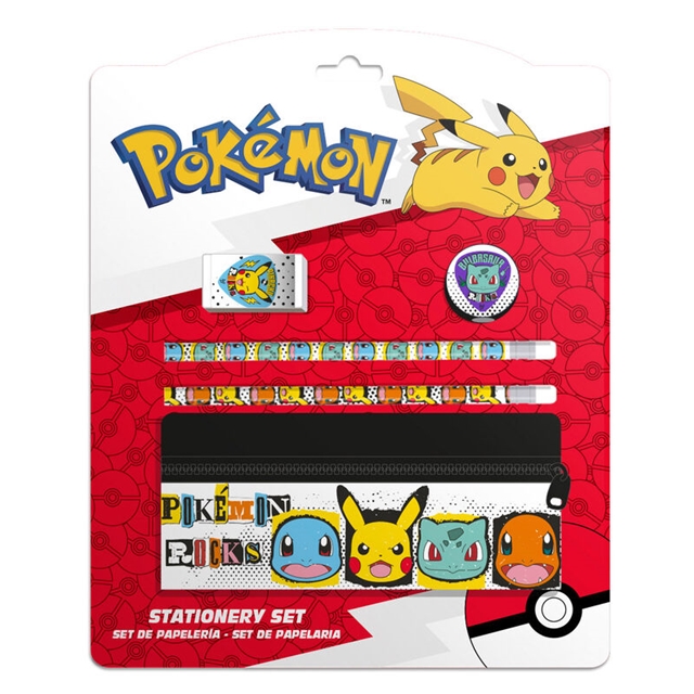 Pokémon Pikachu Papeterie-Set