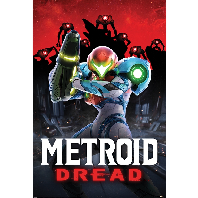 Metroid Dread (Shadow) Maxi-Poster 61x91,5cm