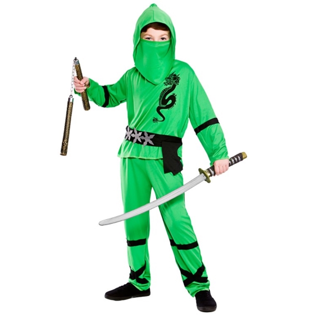 Ninja Power green Kostüm