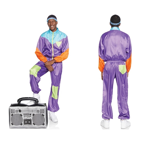 Awesome 80s Track Suit Trainer Kostüm