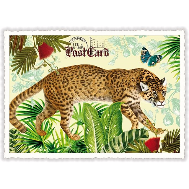 Jaguar Postkarte