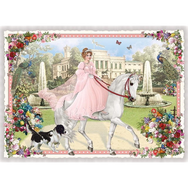 Prinzessin Postkarte