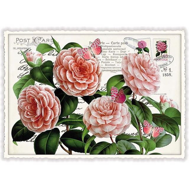 Blumen Postkarte