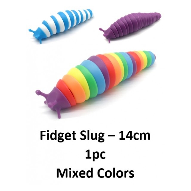 Fidget Pop 3D Slug/Schnecke, 14cm