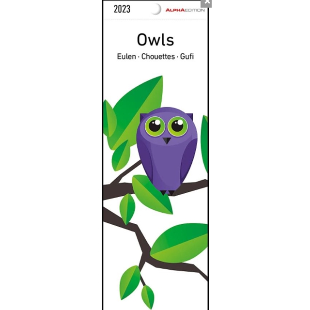 Owls/Eulen  Lesezeichen  Kal.  2023