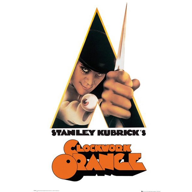 Clockwork Orange Logo Poster