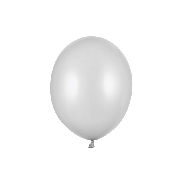 Ballone Metall Silber 30cm
