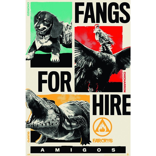 Far Cry 6 Poster Fangs for Hire