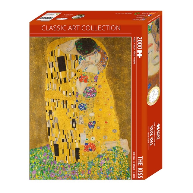 Der Kuss Puzzle Gustav Klimt 2000 Teile