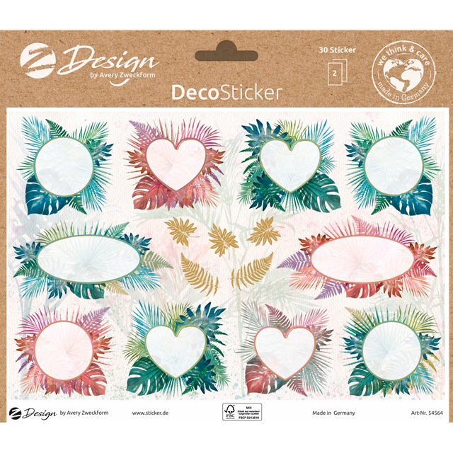 Farnblätter - Deco Stickers