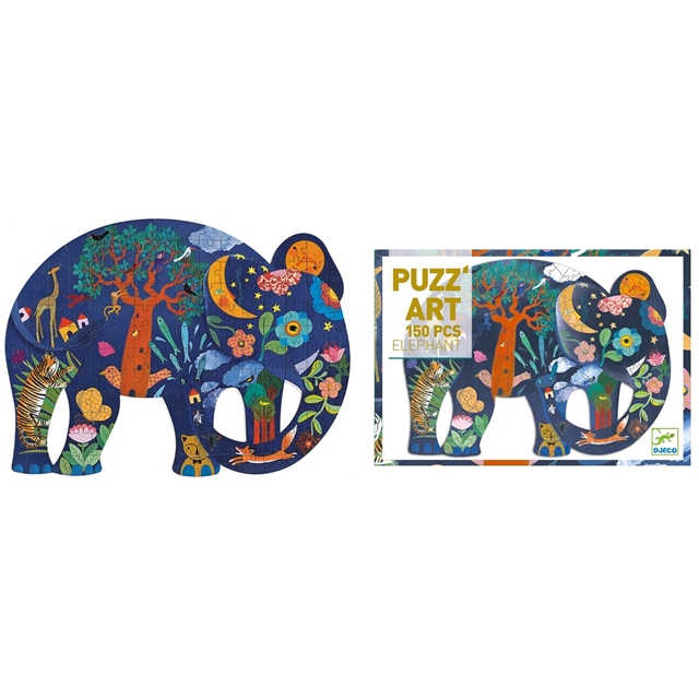 Puzz'Art Elefant 150 Teile Puzzle