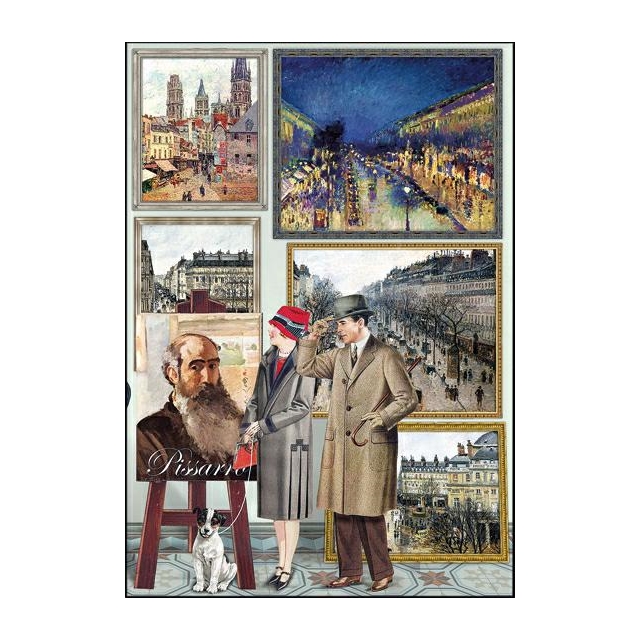 Art Card - Camille Pissaro Doppelkarte