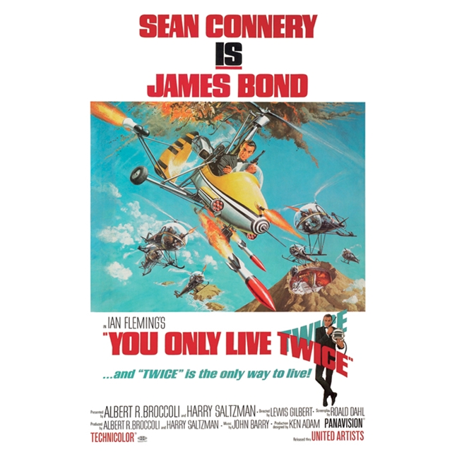 James Bond You Only Live Twice  Canvas