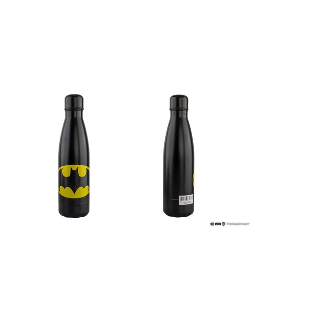 Batman Logo gelb Flasche