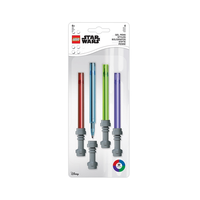 LEGO- Gelstifte  - Lichtschwert / 4 Farben