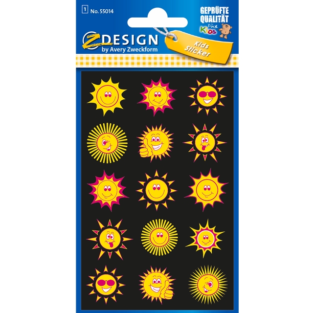 Sonne Neon Stickers