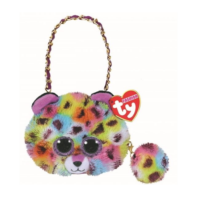 Leopard Giselle Mini Handtasche