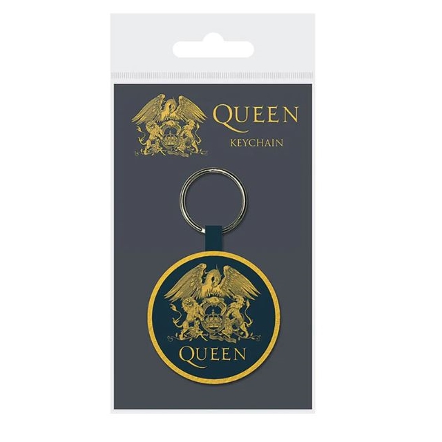 Queen Crest  Woven Keychain