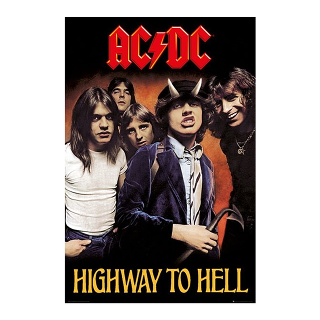 AC/DC Poster Highway To Hell