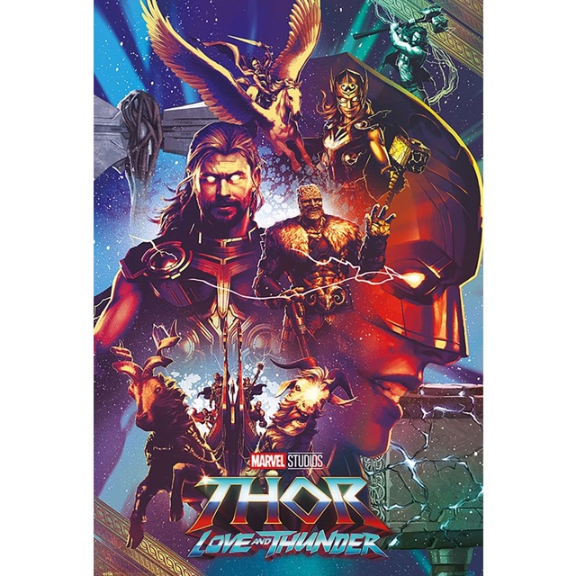 Marvel Poster Thor Love And Thunder
