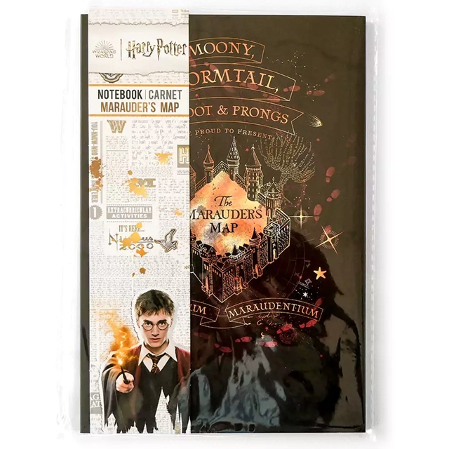 Harry Potter Marauders Map - Soft Cover Notizbuch