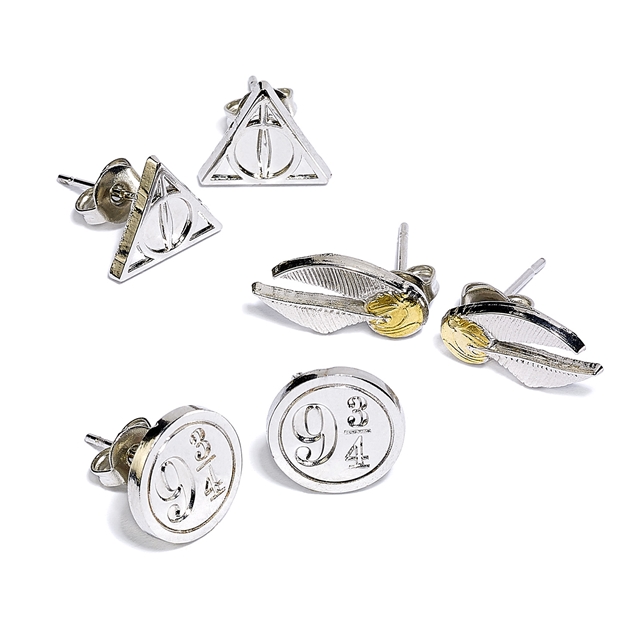 Harry Potter Stud Earring Ohrringe 3teilig