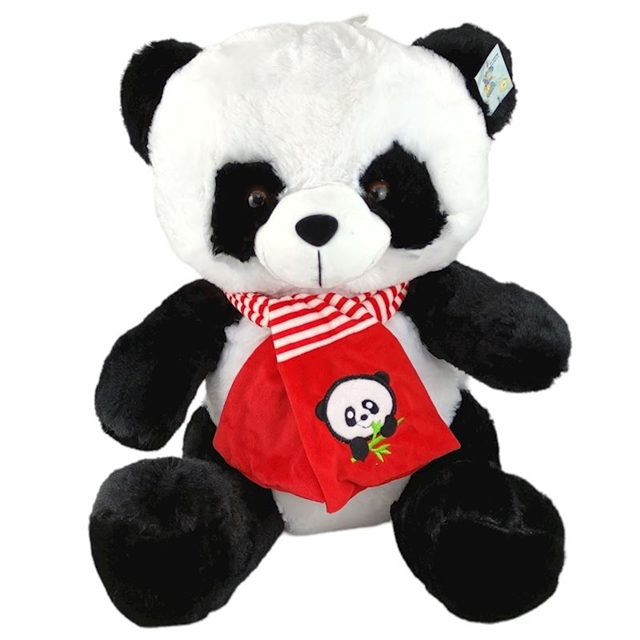 Plüsch Panda mit Schal 50cm