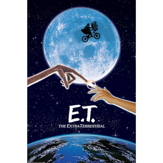 E.T. Poster Der Außerirdische The Extra-Terrestrial