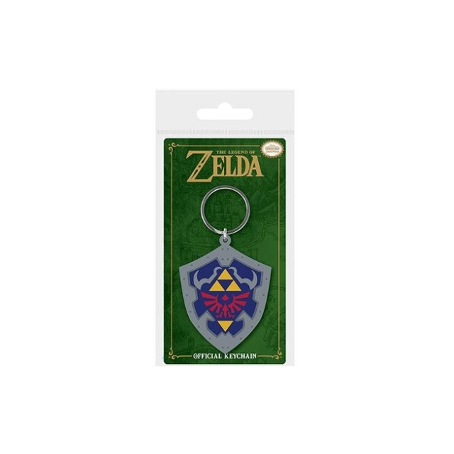 The Legend of Zelda - Hylian Shield Rubber Keyring