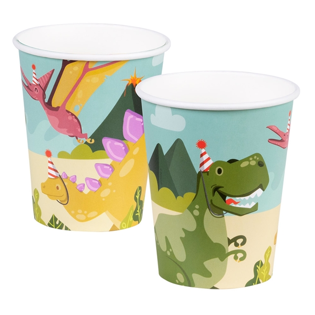 Dino Party Becher