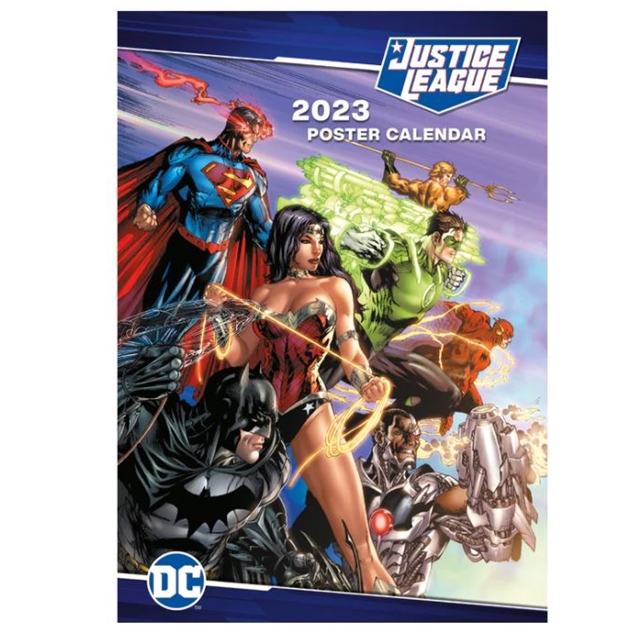 DC Comics Justice  Calendar 2023