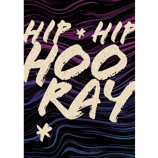 HipHip Hooray - Fresh & Trendy Graspapier-Doppelkarte