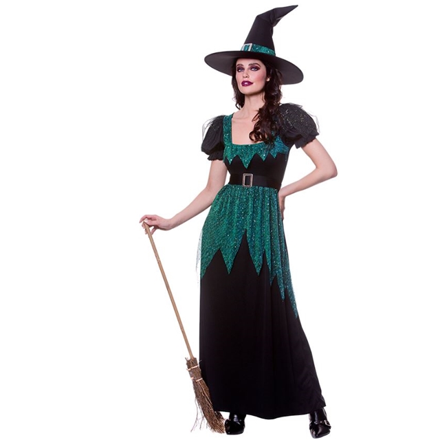 Hexen-Kostüm Emerald