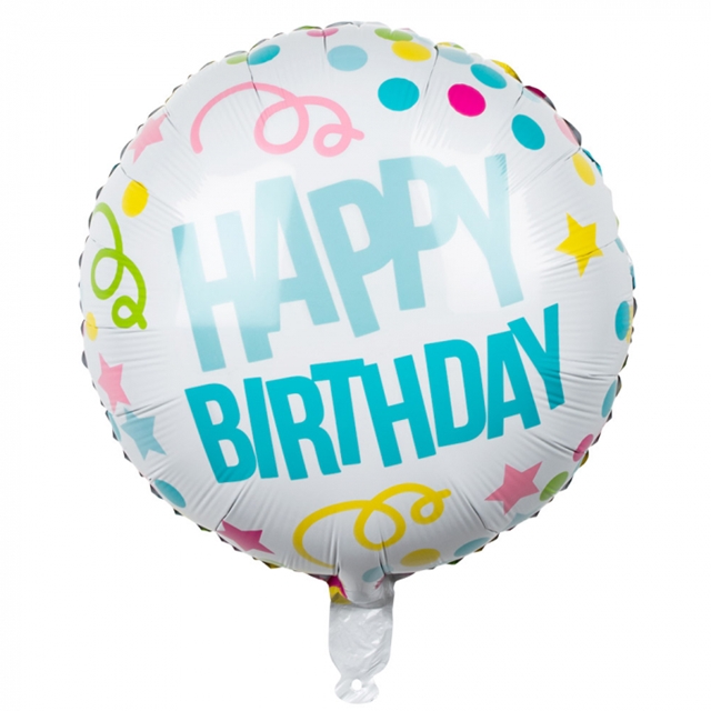 Happy Birthday Folienballon