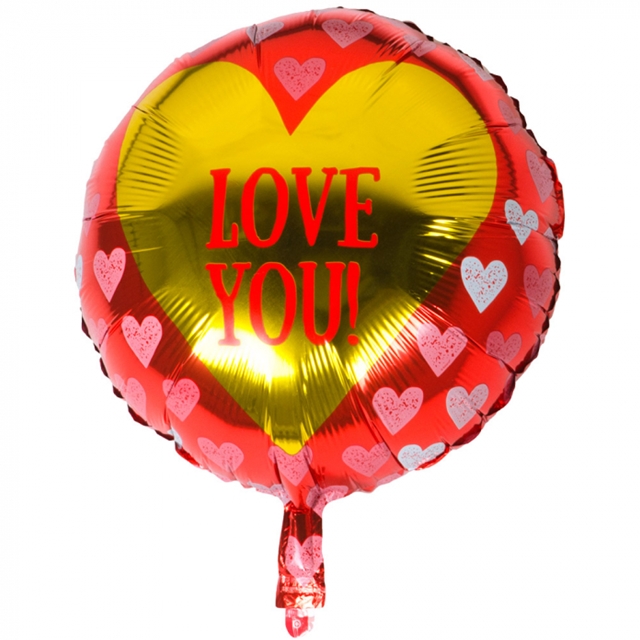 Love you Folienballon