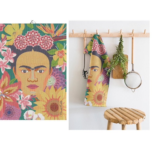 Flores - Frida Kahlo Handtuch