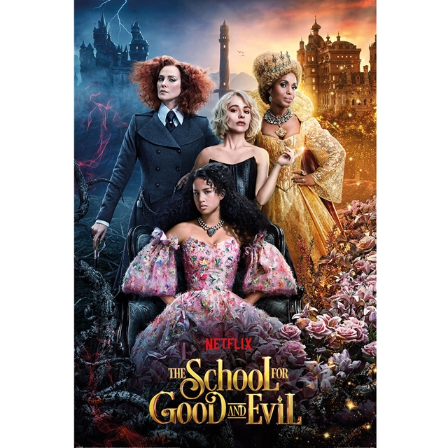 School for Good and Evil Poster - Two Worlds